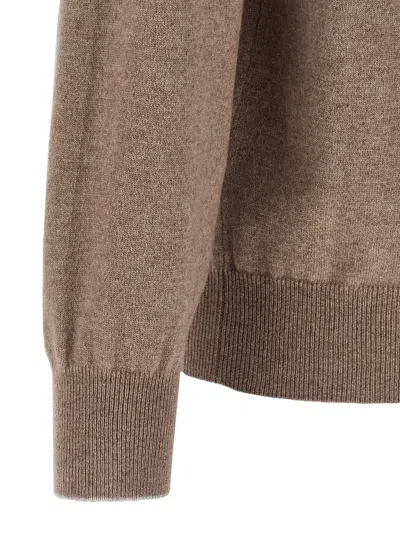 Brunello Cucinelli Cashmere Sweater Sweaters And Cardigans Beige