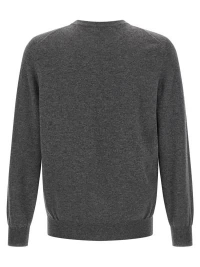 Brunello Cucinelli Cashmere Sweater Sweaters And Cardigans Gray