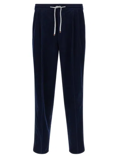 Brunello Cucinelli Drawstring Elastic Waist Casual Pants