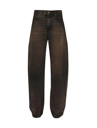 Haikure High-rise Wide-leg Jeans With Belt Loops