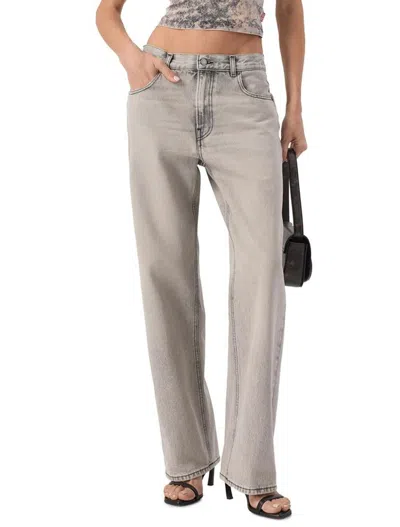 Haikure 5-pocket Trousers With Belt Loops And Contrast Stitching In Gray