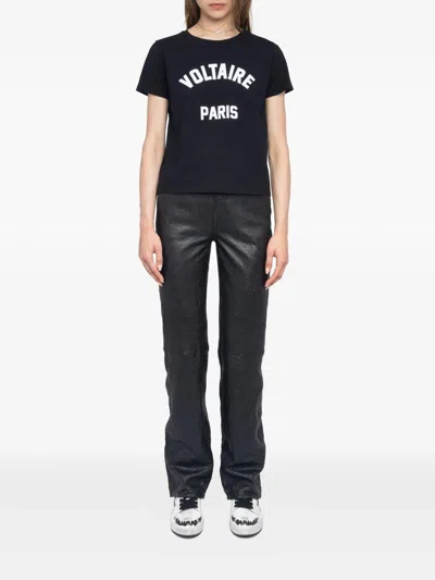 Zadig & Voltaire Alys T-shirt In Black