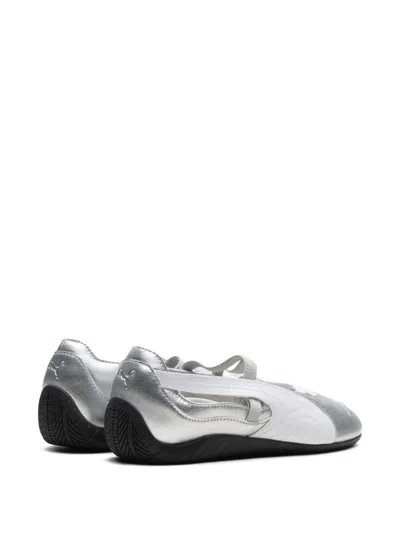 Puma Speedcat Ballet Metallic Women S Shoes In Silver