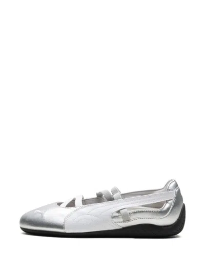 Puma Speedcat Ballet Metallic Women S Shoes In Silver