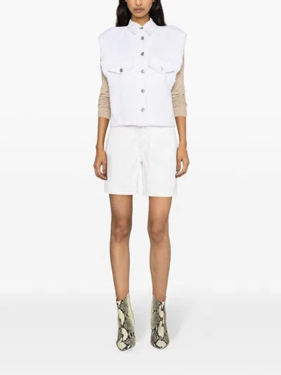 Isabel Marant Tyra Cotton Denim Vest