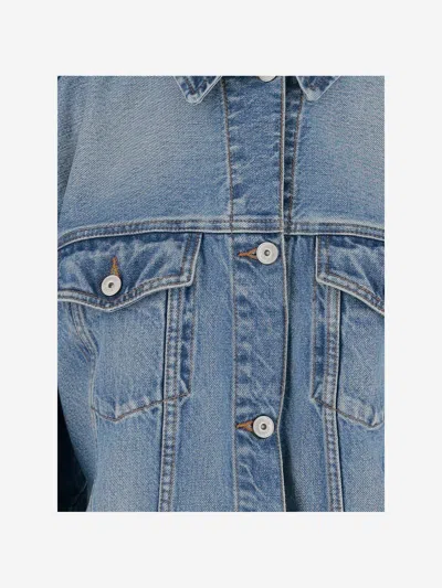 Jacquemus Cotton Denim Jacket In Blue