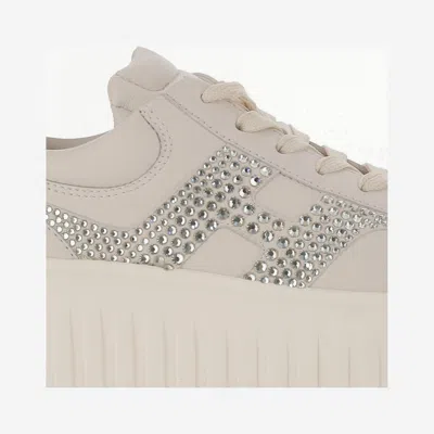 Hogan H-stripes Leather Sneakers