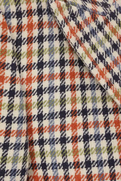 Chloé Chloe Checked Wool-blend Blazer