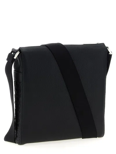 Ferragamo Gancini Crossbody Bags Black