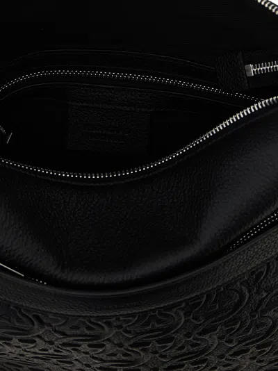 Ferragamo Gancini Crossbody Bags Black
