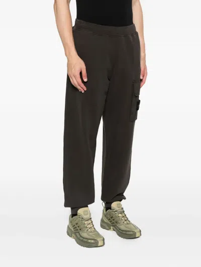 Stone Island Track Pants In Black