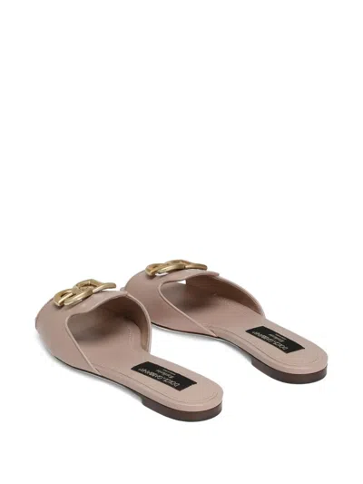Dolce & Gabbana Dg Slides In Pink