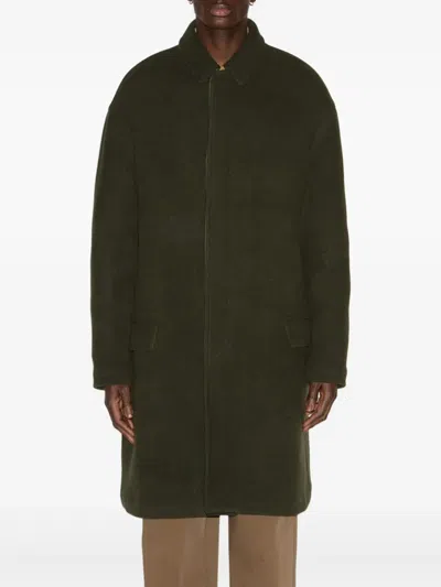 Isabel Marant Kirk Coat In Green