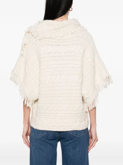 Isabel Marant Étoile Blanche Poncho In Neutral