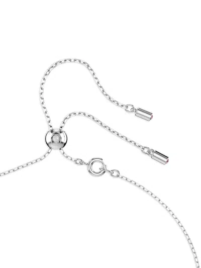 Swarovski Rose-crystal Y-necklace