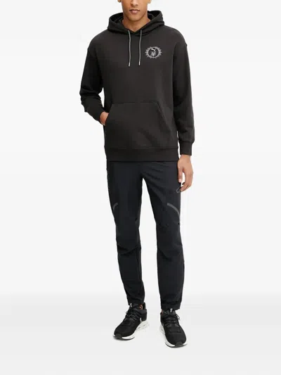 Under Armour Panelled Zip-pocket Trousers In Black