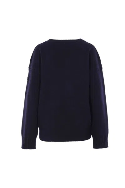 Chloé Knitwear Crewneck Long Sleeves Ribbed Finish