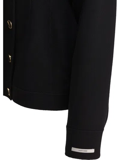 Sportmax Egeo Buttoned Wool Blazer In Blue