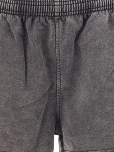 Alexander Wang Contemporary Sporty Cotton Running Shorts In Brown