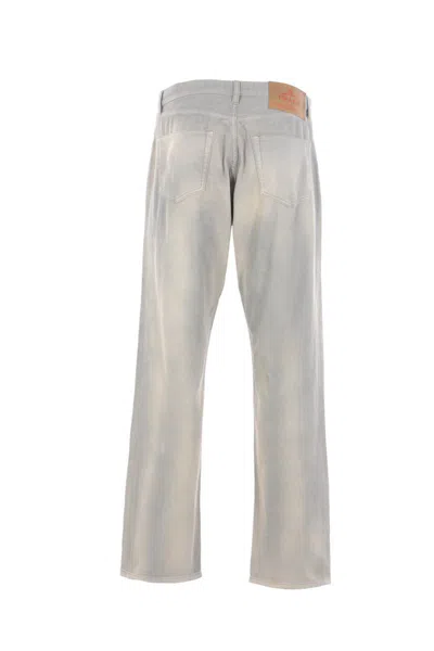 Prada Corduroy Jeans In Gray