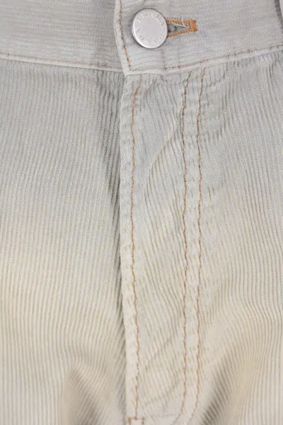 Prada Corduroy Jeans In Gray