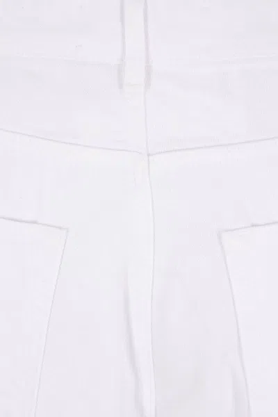 Rohe White Signature Baggy Fit Jeans In White