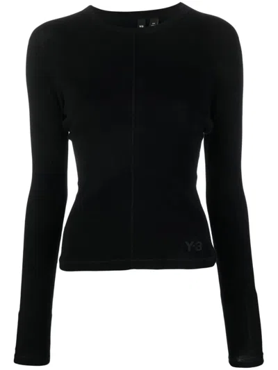 Y-3 Adidas Fitted Ls T-shirt Clothing