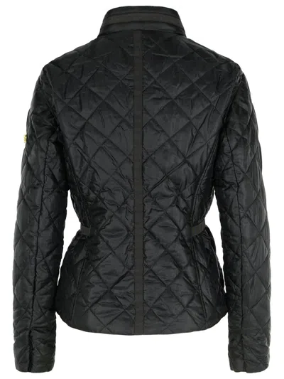 Michael Kors Black Polyester Down Jacket In Black