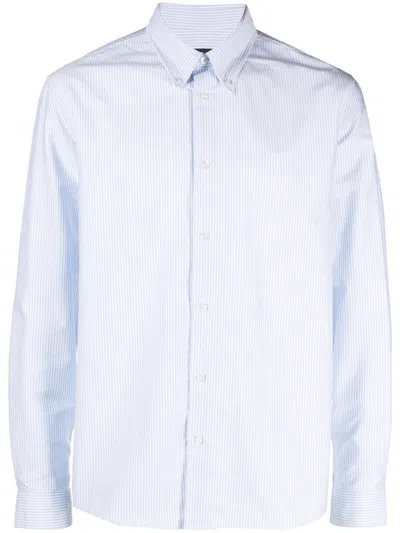 Apc A.p.c. Greg Shirt In Blue