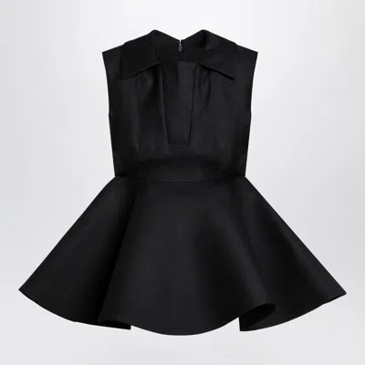 Jacquemus Le Haut Spalla Top In Black