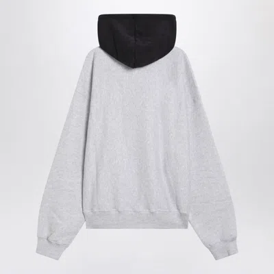 Jacquemus Light Grey Le Hoodie Baseball Sweatshirt Men