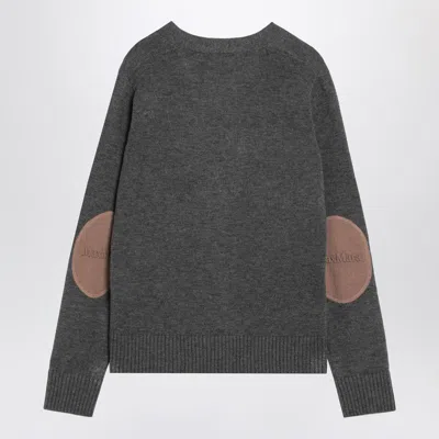 's Max Mara Grey Wool Cardigan