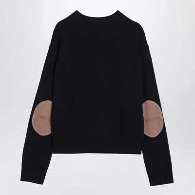 's Max Mara Navy Wool Sweater