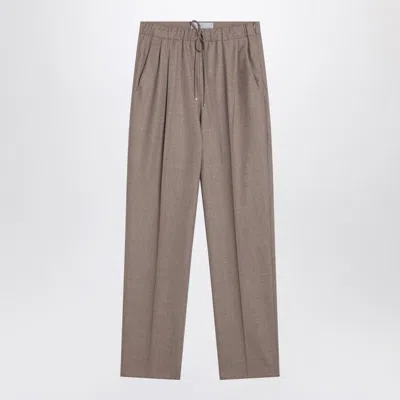 Max Mara Dove Grey Cashmere Trousers