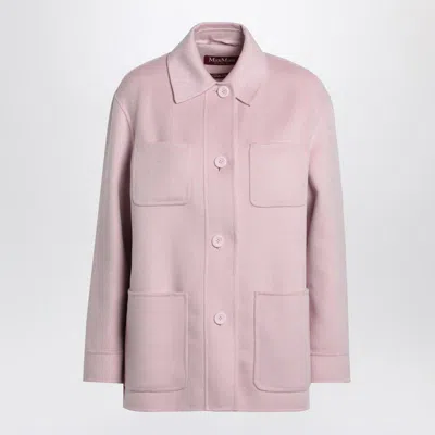 Max Mara Studio Blend Jacket In Pink