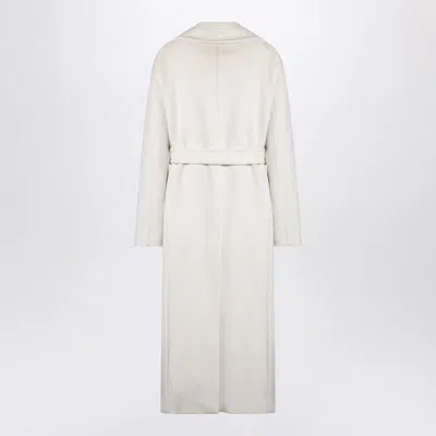 Max Mara White Blend Dressing Gown Coat