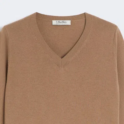's Max Mara Camel-coloured Wool Sweater