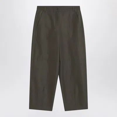 's Max Mara Baggy Trousers In Clay Colour