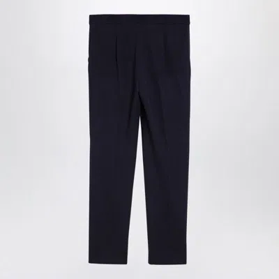 Max Mara Navy Blend Trousers