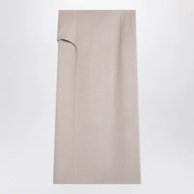 Max Mara Beige And Midi Skirt