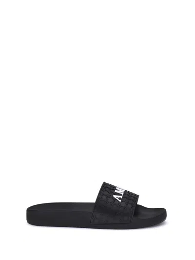 Amiri Modern Pool Slide Single Strap In Black