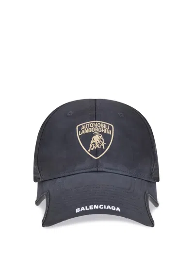Balenciaga Lamborghini X Baseball Cap In Blue