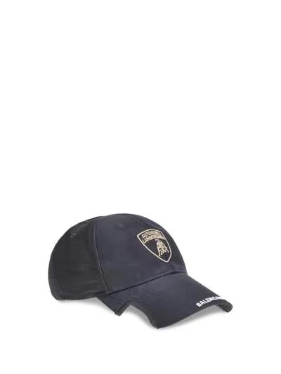 Balenciaga Lamborghini X Baseball Cap In Blue
