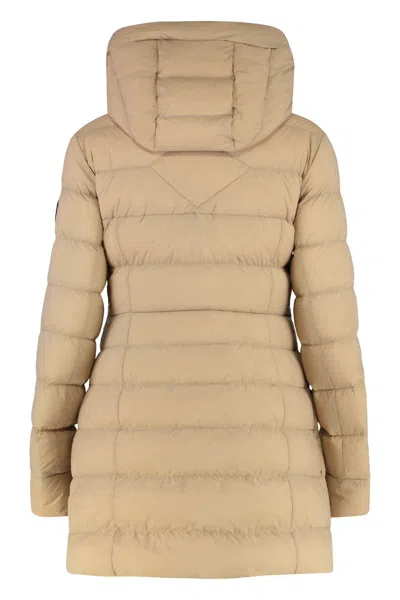 Canada Goose Clair Hooded Down Jacket In Yellow