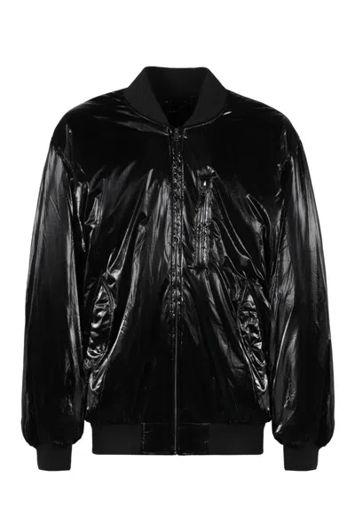 Isabel Marant Padded Bomber Jacket In Black