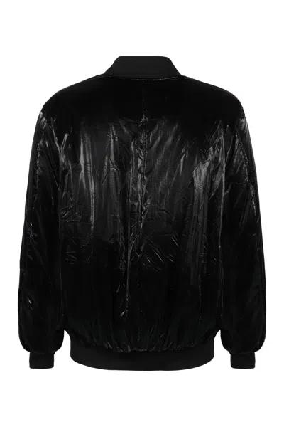 Isabel Marant Padded Bomber Jacket In Black