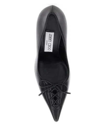 Jimmy Choo Scarlett 95 Leather Pumps