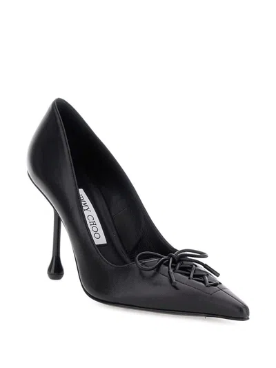 Jimmy Choo Scarlett 95 Leather Pumps