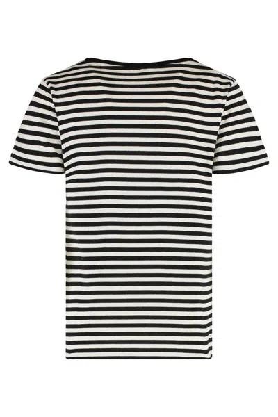 Moncler Striped T-shirt In Multi
