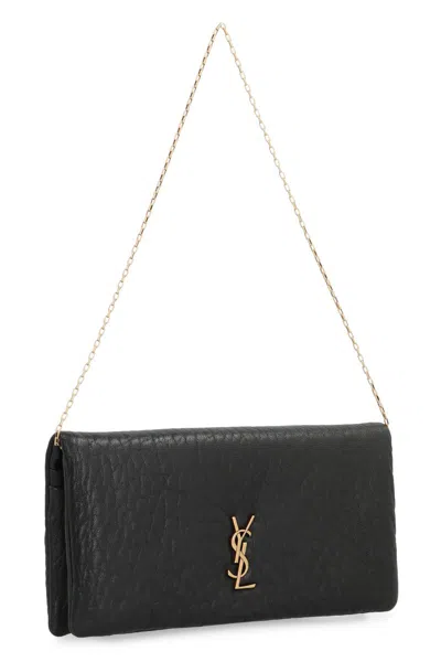 Saint Laurent Calypso Leather Mini Bag